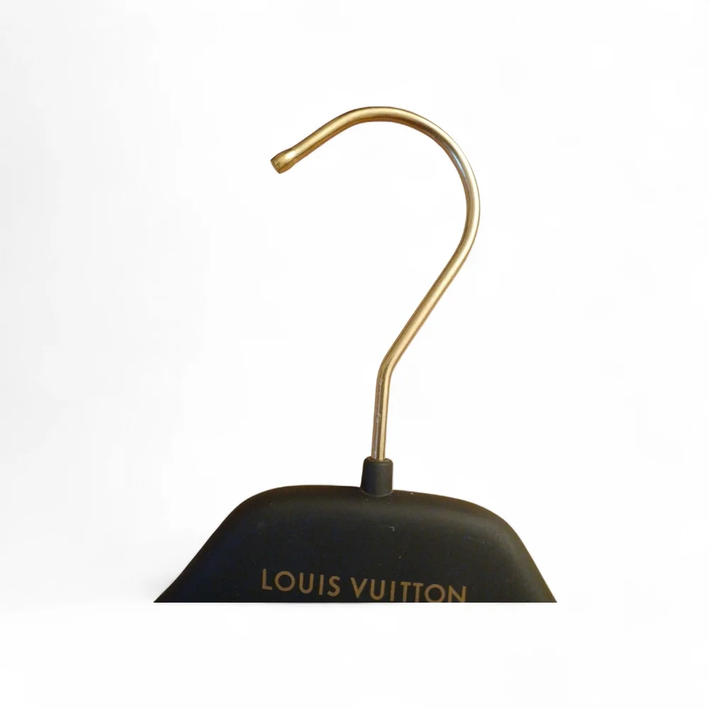 Louis Vuitton matte black garment hanger